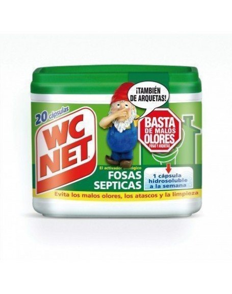 WC NET FOSAS SEPTICAS 20 BOLSITAS