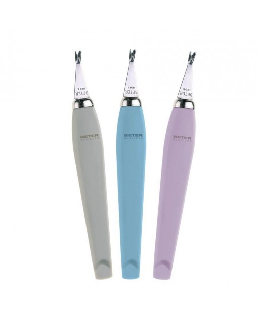 BETER CORTACUTICULAS INOX-MARFIL 