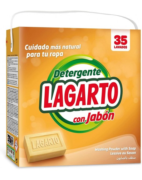 LAGARTO DET.J.NATURAL 30+5 LAV