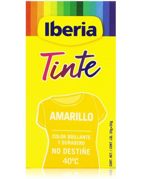 IBERIA TINTE R.AMARILLO 2*10 GRS+FIJ.