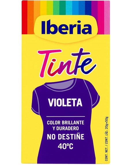 IBERIA TINTE R.VIOLETA 2*10 GRS+FIJ.