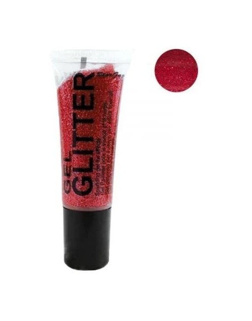 GLITTER GEL ROJO TUBO
