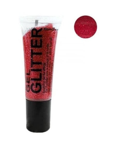GLITTER GEL ROJO TUBO