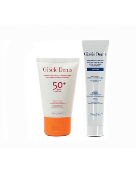 GISELE DENIS SOLAR FACIAL ANTI-MANCHAS F.50+SERUM 40 ML