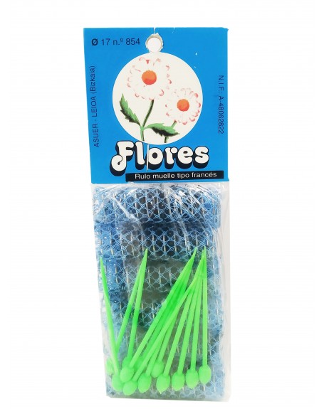 FLORES RULOS/PELO Nº17