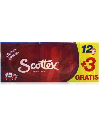SCOTTEX PAÑUELOS 12+3 UN