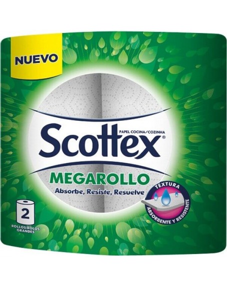 Scottex Papel Cocina Mega Rollo 2 UN