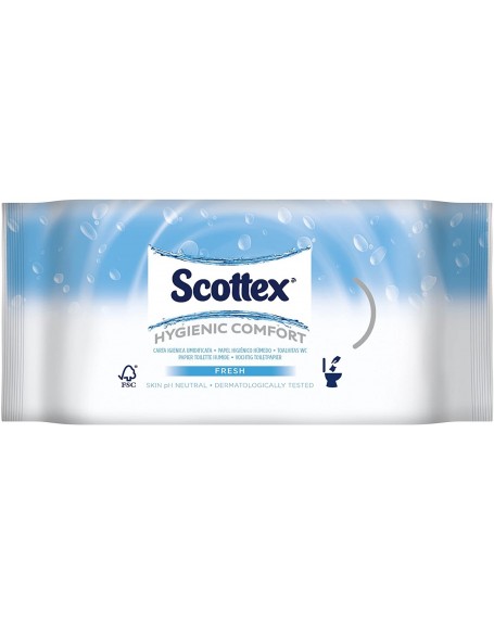 Scottex Higiénico Húmedo Viaje 12 un