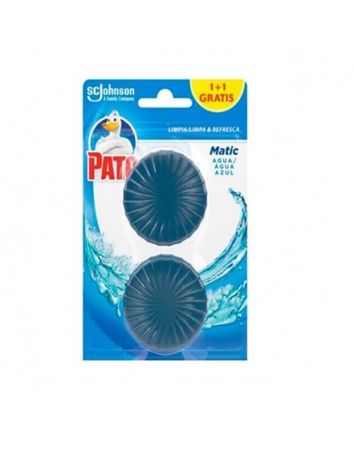 PATO MATIC PASTILLA AZUL 1+1