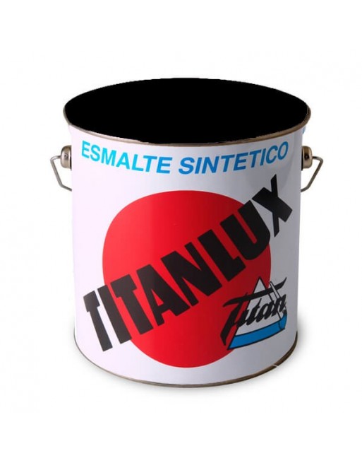 Titanlux negro brillante 4 L