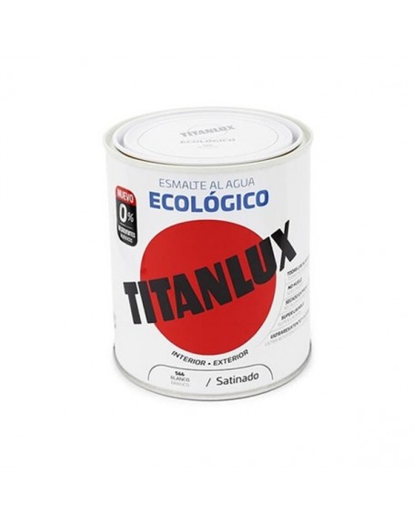 titanlux blanco satinado al agua 750 Ml