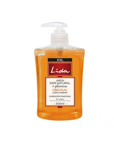 Lida jabon glicerina dosificador