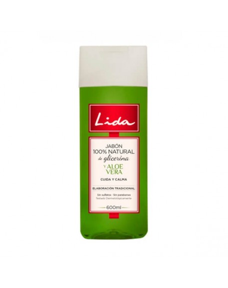 Lida jabon lliquido aloe vera