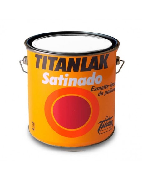 Titanlak blanco satinado 4 L