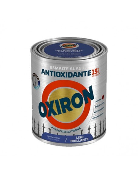 Oxiron liso azul brillante