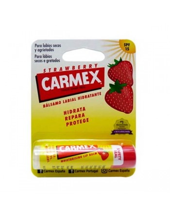 Carmex balsamo labial fresa stick