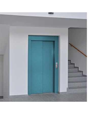 puerta ascensor martele azul claro