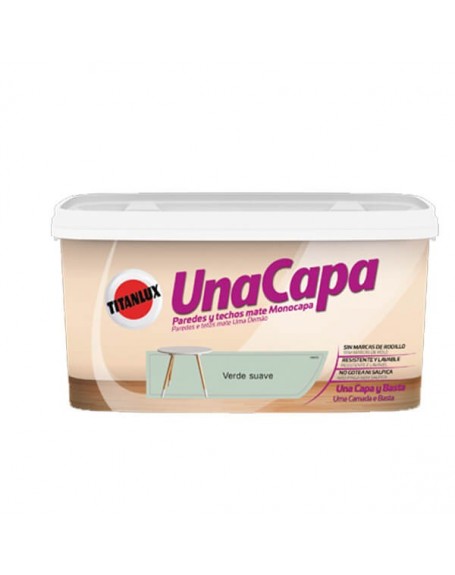 Titan una capa verde suave