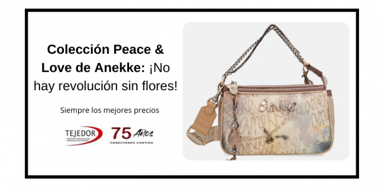Colección Peace & Love de Anekke: No hay revolución sin flores!